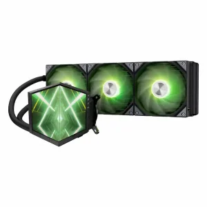 Tản nhiệt nước AIO TRYX STAGE 360 ARGB (LCD 4 inch x 2, Black/White)