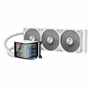 Tản nhiệt nước AIO TRYX PANORAMA 360 White (LCD 6.5-inch, L-P360N-DS3M-G1W)