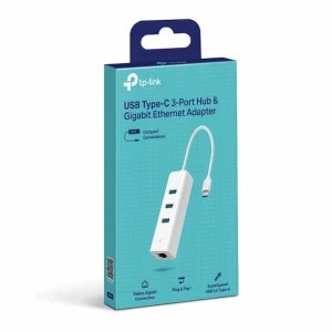 Bộ chia USB Type-C ra 3 cổng USB-A 3.0 & Lan Gigabit TP-Link UE330C