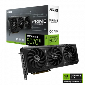 VGA ASUS PRIME GeForce RTX 5070 Ti 16GB GDDR7 OC Edition ( PRIME-RTX5070TI-O16G)