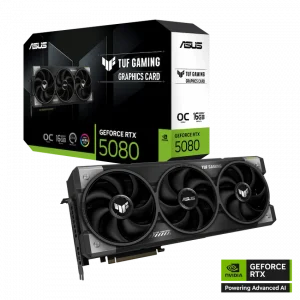 VGA ASUS TUF Gaming GeForce RTX 5080 16GB GDDR7 OC Edition (TUF-RTX5080-O16G-GAMING)