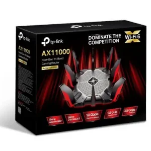 Wi-Fi 6 Router Tp-Link Archer AX11000 – Tri-Band Wi-Fi 6 Gaming Router