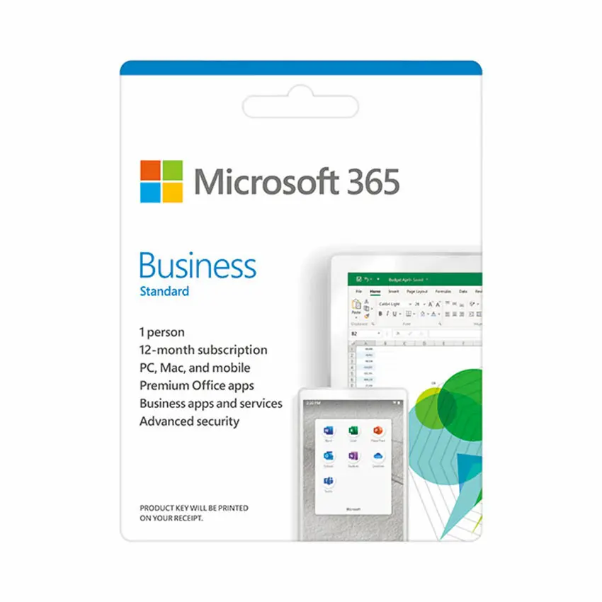 Phần mềm Office Microsoft 365 Business Standard Retail (KLQ-00209)
