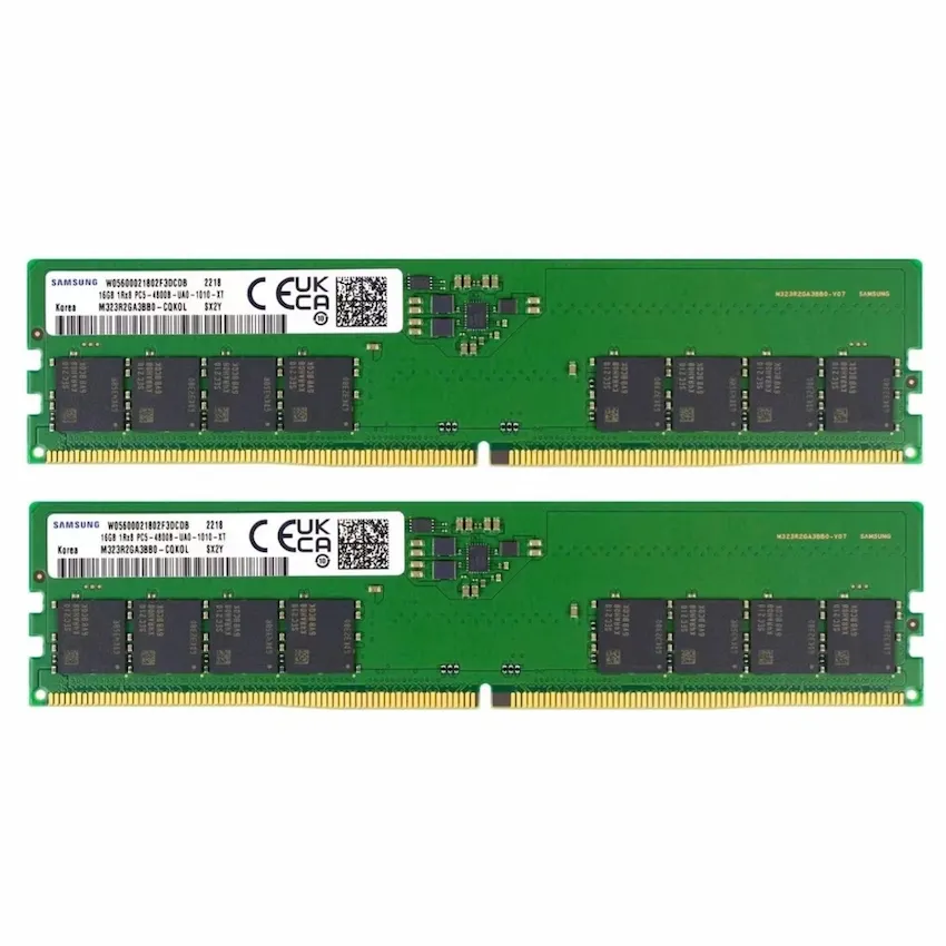 RAM PC SAMSUNG 1RX8 DDR5 U-DIMM 32G KIT (16G x 2) DDR5 4800Mhz