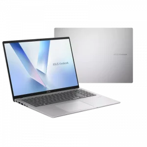 Laptop ASUS Vivobook 16 X1607CA-MB990W (Intel Core Ultra 7 255H, 16GB DDR5, 512GB SSD, 16.0 inch WUXGA 60Hz, WF6, BT5.4, Win 11SL, BẠC)